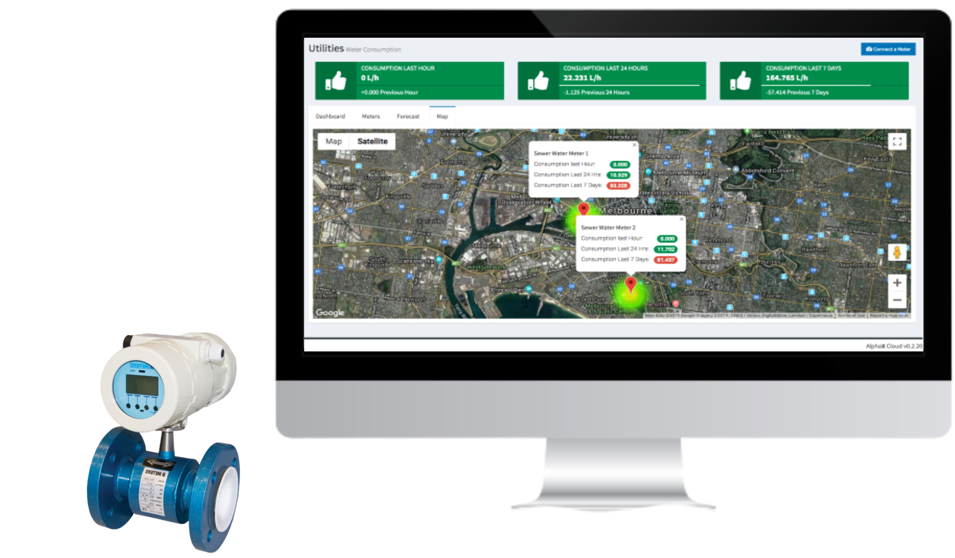 Utility Management System provides you with the live feed and useful insights.